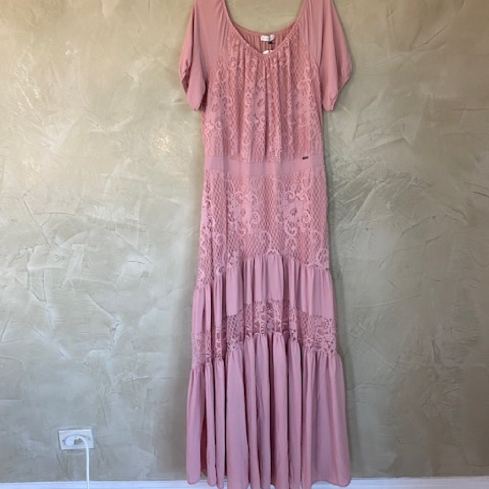 Big Size Lace Dress for the party, Christmas gift